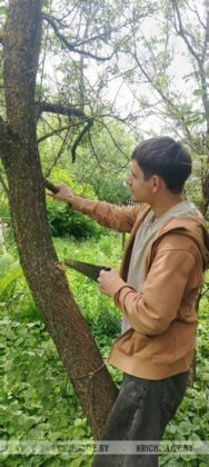 Кто не может, тем поможем: активисты БРСМ Кричева помогли пенсионерке в неведении порядка на земле