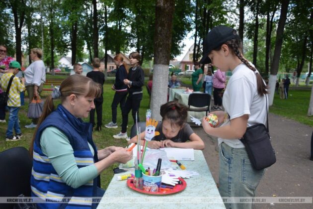 Узнали, как в Кричеве отметили Международный день защиты детей