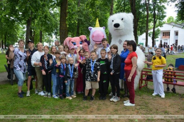 Узнали, как в Кричеве отметили Международный день защиты детей