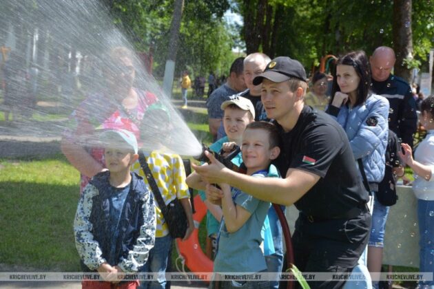 Узнали, как в Кричеве отметили Международный день защиты детей