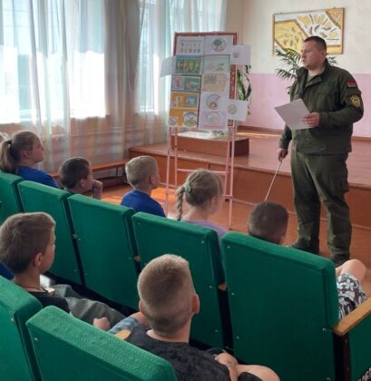 Важно беречь природу: встречи с молодым поколением в Кричеве