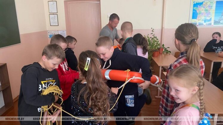 Кричевские спасатели провели профилактические встречи в школах района