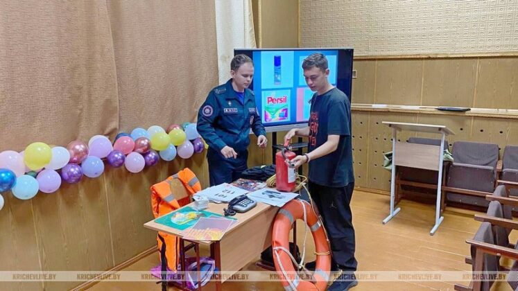 Кричевские спасатели провели профилактические встречи в школах района