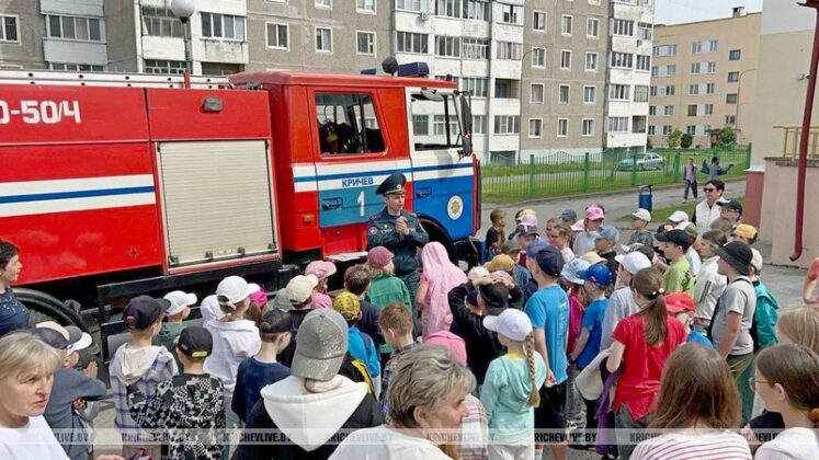 Кричевские спасатели провели профилактические встречи в школах района