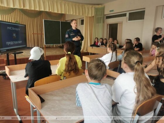Кричевские спасатели провели профилактические встречи в школах района