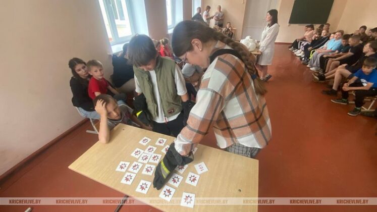 Кричевские спасатели провели профилактические встречи в школах района