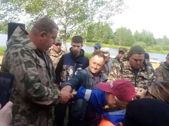 Cоревнования "FishРай по-кричевски" собрали на озере в аг. Ботвиновка 62 участника