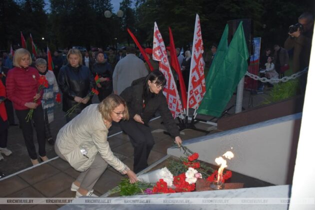 Митинг памяти сегодня прошел в Кричеве