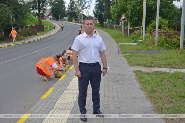 В Кричеве продолжается работа по подготовке к «Дожинкам»