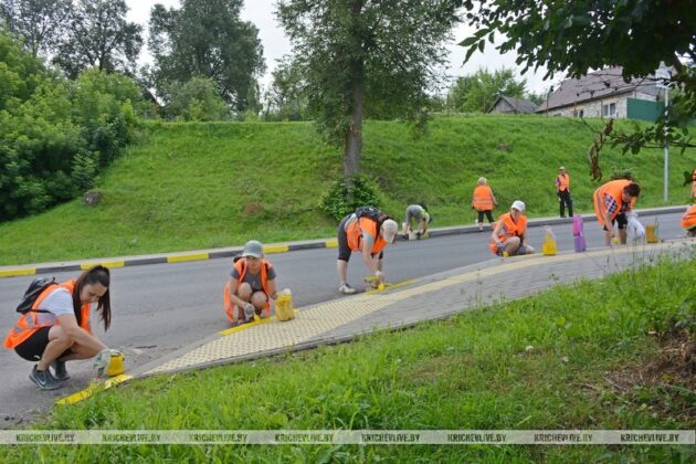 В Кричеве продолжается работа по подготовке к «Дожинкам»