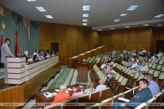 Узнали, какие вопросы рассматривались на сессии районного Совета депутатов в Кричеве