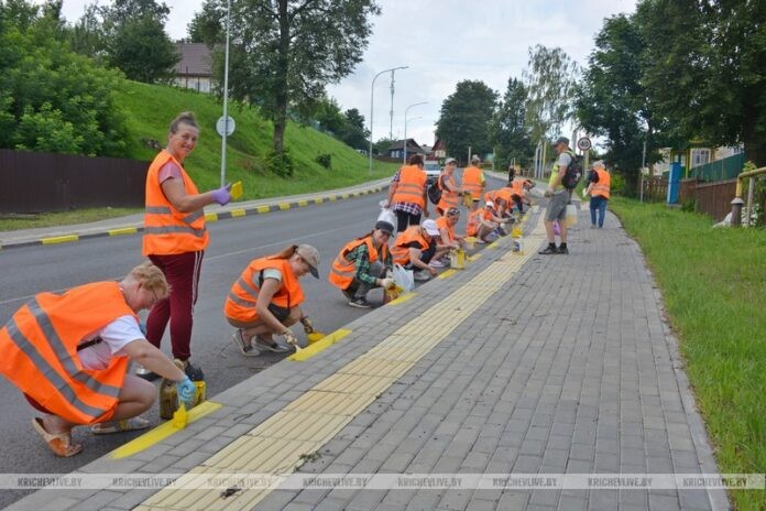 В Кричеве продолжается работа по подготовке к «Дожинкам»