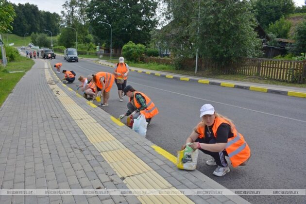 В Кричеве продолжается работа по подготовке к «Дожинкам»