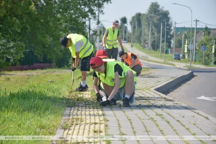 Восьмой студотряд уже приступил к работе в Кричеве