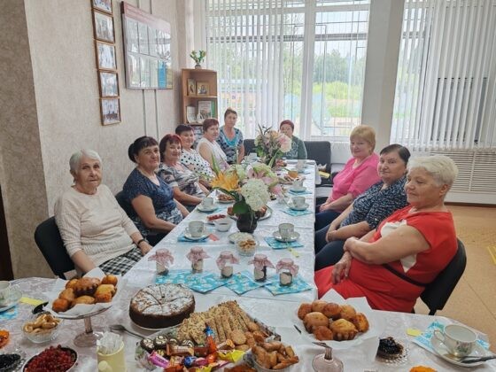 Кричев – здоровый город: чайные посиделки провели в Кричевском РЦСОНе