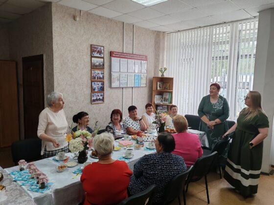 Кричев – здоровый город: чайные посиделки провели в Кричевском РЦСОНе