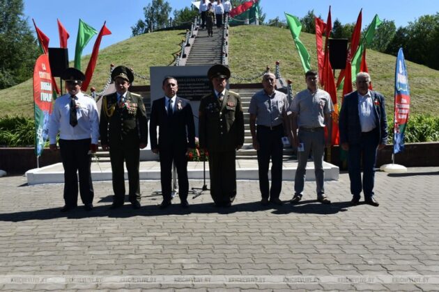 Торжественный митинг, посвященный Дню Независимости, прошел в Кричеве