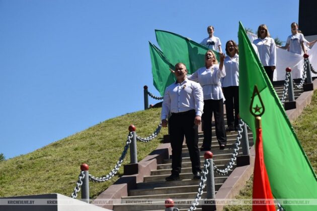 Торжественный митинг, посвященный Дню Независимости, прошел в Кричеве