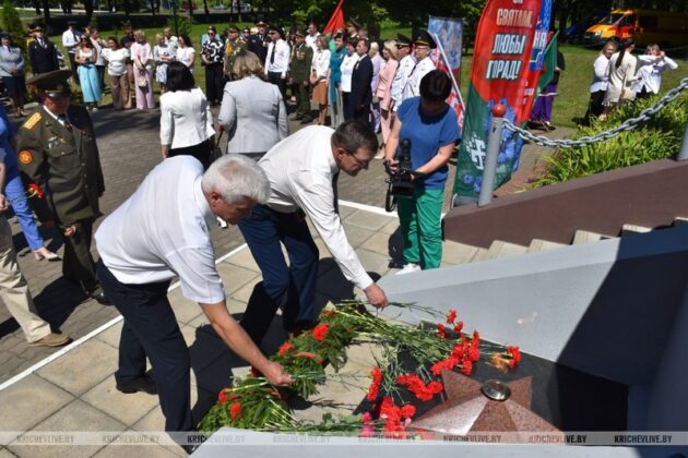 Торжественный митинг, посвященный Дню Независимости, прошел в Кричеве