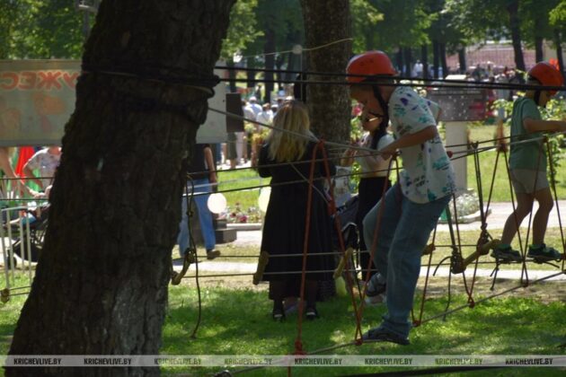 ФОТОФАКТ: кричевляне празднуют День Независимости Республики Беларусь