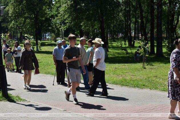 ФОТОФАКТ: кричевляне празднуют День Независимости Республики Беларусь