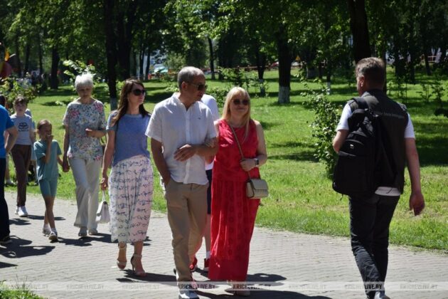 ФОТОФАКТ: кричевляне празднуют День Независимости Республики Беларусь