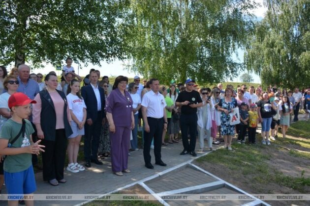 Какой подарок получили жители Кричевщины ко Дню Независимости?