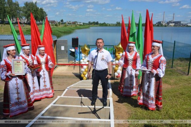 Какой подарок получили жители Кричевщины ко Дню Независимости?