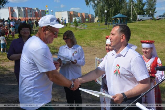 Какой подарок получили жители Кричевщины ко Дню Независимости?