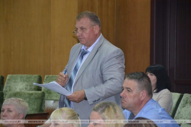 Итоги социально-экономического развития района за первое полугодие 2025 года подвели в Кричеве