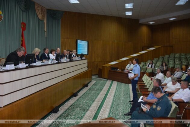 Итоги социально-экономического развития района за первое полугодие 2025 года подвели в Кричеве
