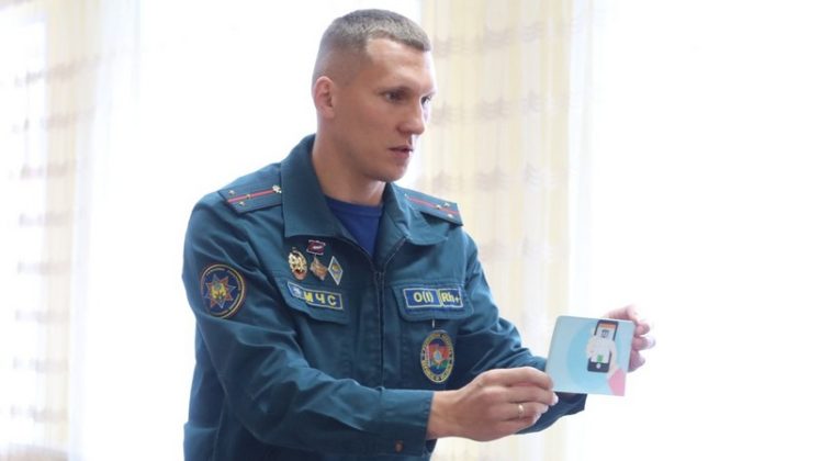 Кричевские дошколята познакомились с работой МЧС
