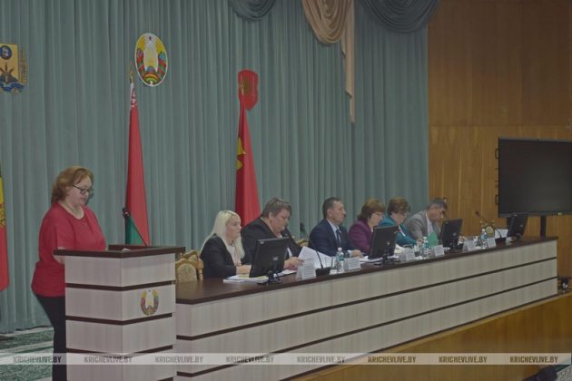В Кричеве прошла очередная сессия районного Совета депутатов