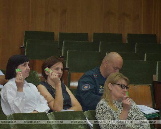 В Кричеве прошла очередная сессия районного Совета депутатов