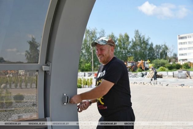 9 новых остановочных пунктов украсили Кричев