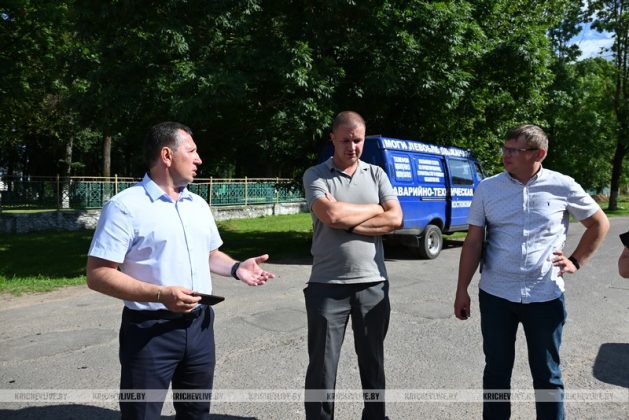 Председатель райисполкома провел рабочее совещание на ремонтирующемся объекте ДШИ
