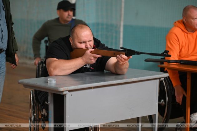 В Кричеве прошли открытые соревнования среди инвалидов-колясочников