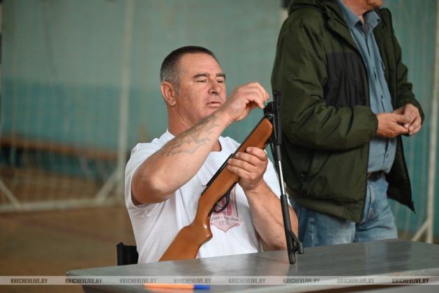 В Кричеве прошли открытые соревнования среди инвалидов-колясочников