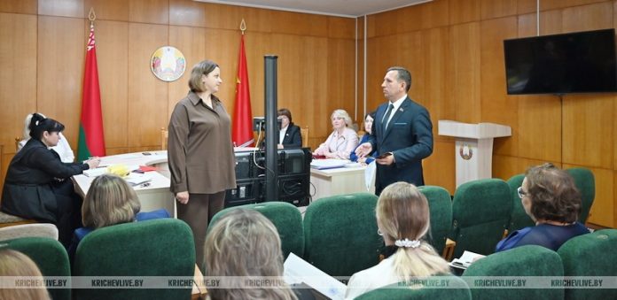 В Кричевском райисполкоме новое назначение