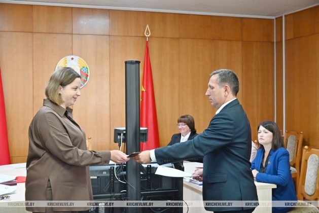 В Кричевском райисполкоме новое назначение