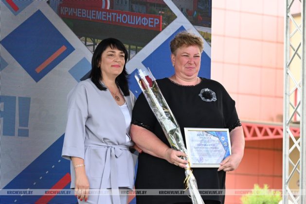 Узнали, как отметили свой профессиональный праздник работники ОАО «Кричевцементношифер»