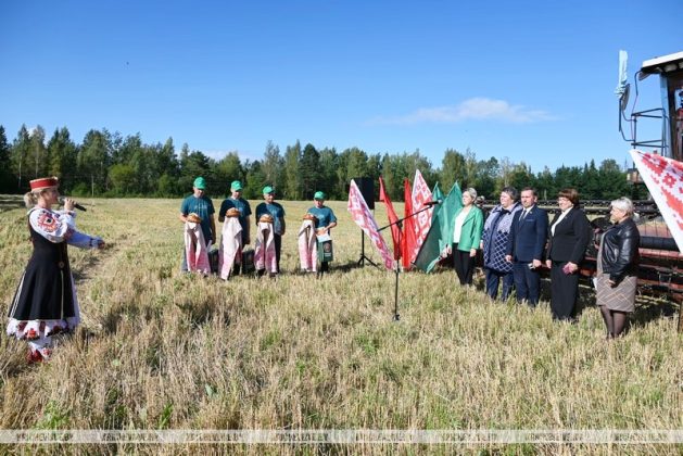 На Кричевщине водителя  перевезшего 3 тысячи тонн зерна, наградили  холодильником