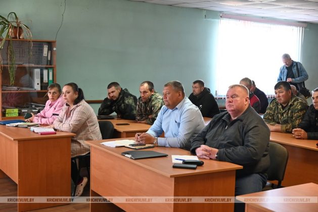 На Кричевщине прошла встреча руководства района и правоохранительных органов с аграриями