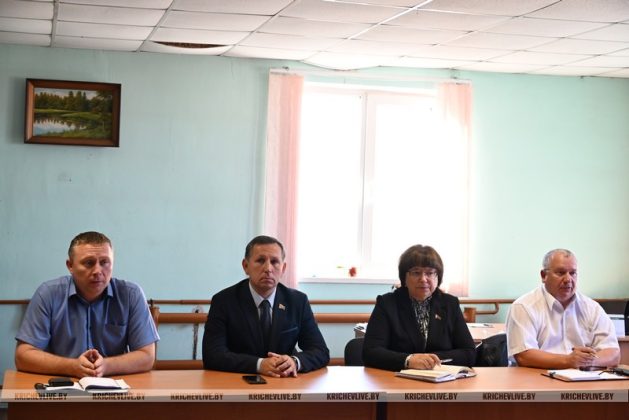 На Кричевщине прошла встреча руководства района и правоохранительных органов с аграриями