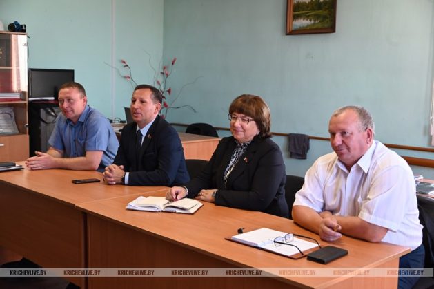 На Кричевщине прошла встреча руководства района и правоохранительных органов с аграриями