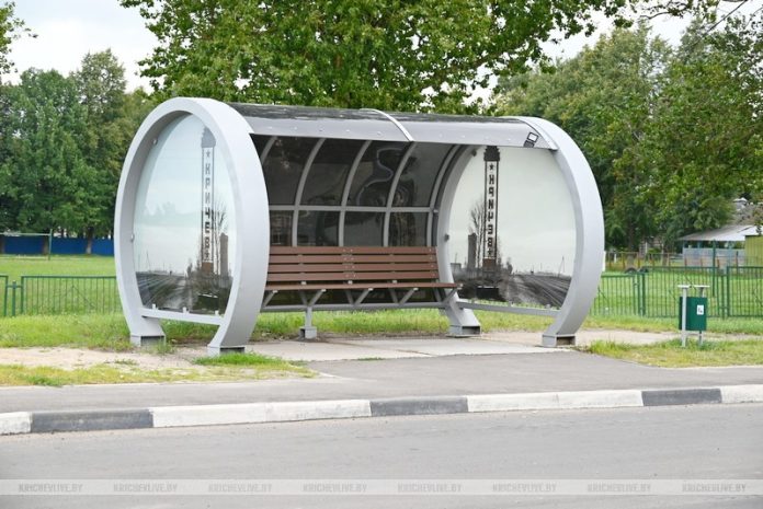 9 новых остановочных пунктов украсили Кричев
