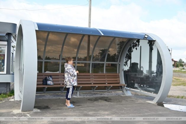 9 новых остановочных пунктов украсили Кричев