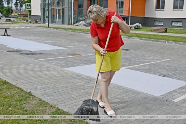В Кричевском районе прошел субботник