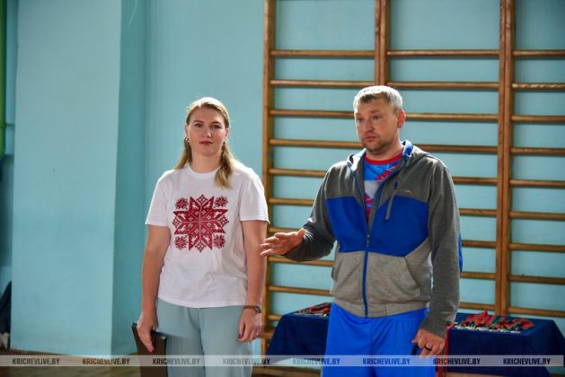 В Кричеве проходит волейбольный турнир