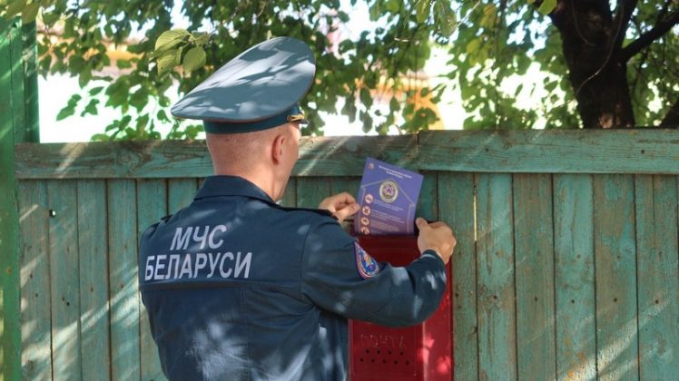 Спасатели Кричевщины заботятся о безопасности пожилых гражданах